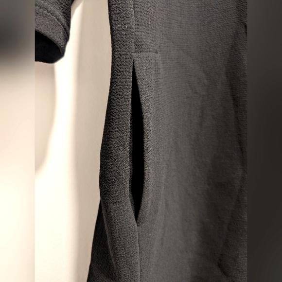 Madewell Black Collared Hi-Lo Shirt Dress Size XXS - Picture 6 of 8